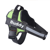 Custom Fit Dog Harness with Reflective Safety Straps