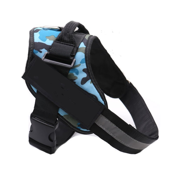 Custom Fit Dog Harness with Reflective Safety Straps